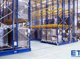 Hệ thống kho thông minh với Mobile pallet racking